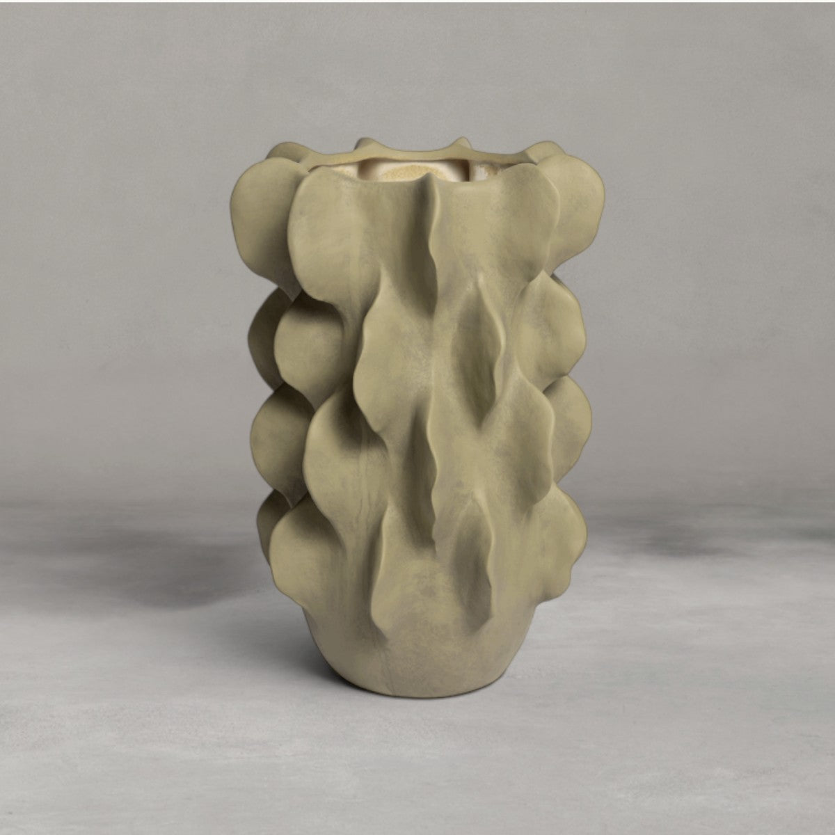 Suede Vase