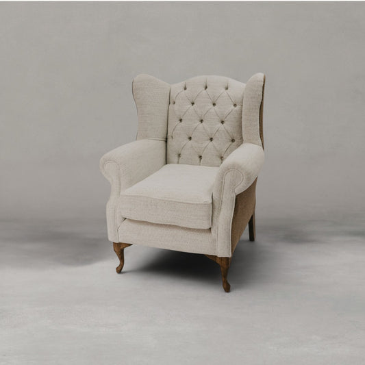Verin Wingback | Stone & Brown